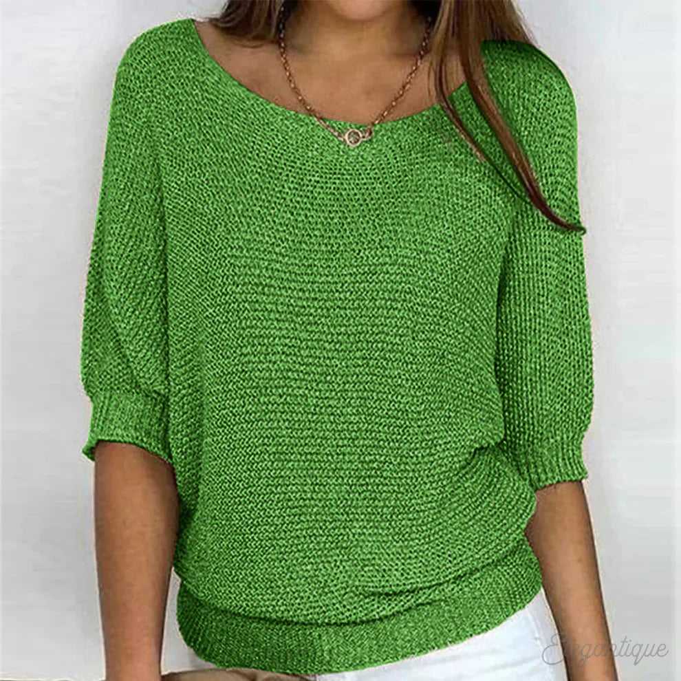 Cable Knit Sweater for Women with Soft Knit Fabric – Elegant Versatile Design for All Seasons 3