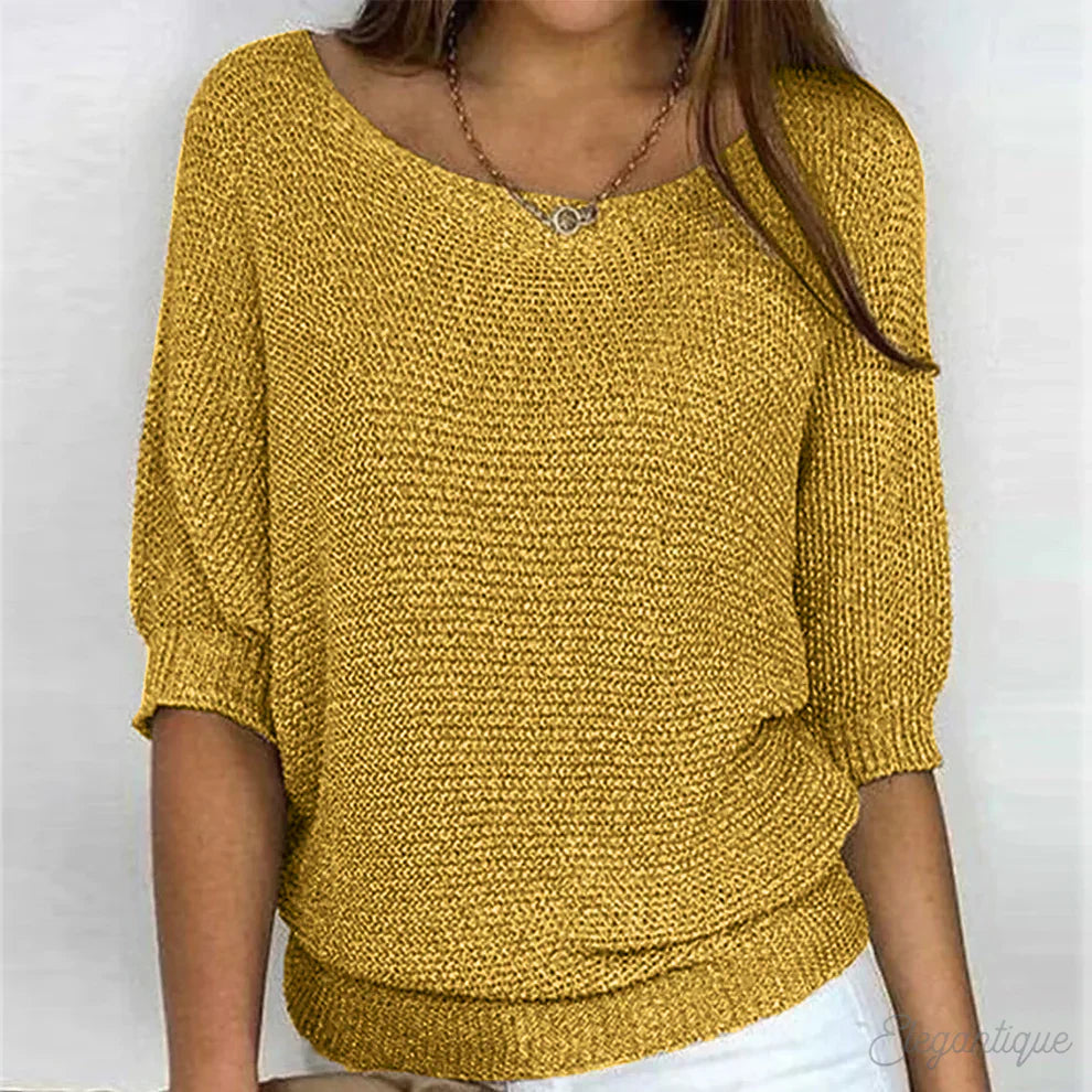 Cable Knit Sweater for Women with Soft Knit Fabric – Elegant Versatile Design for All Seasons 6
