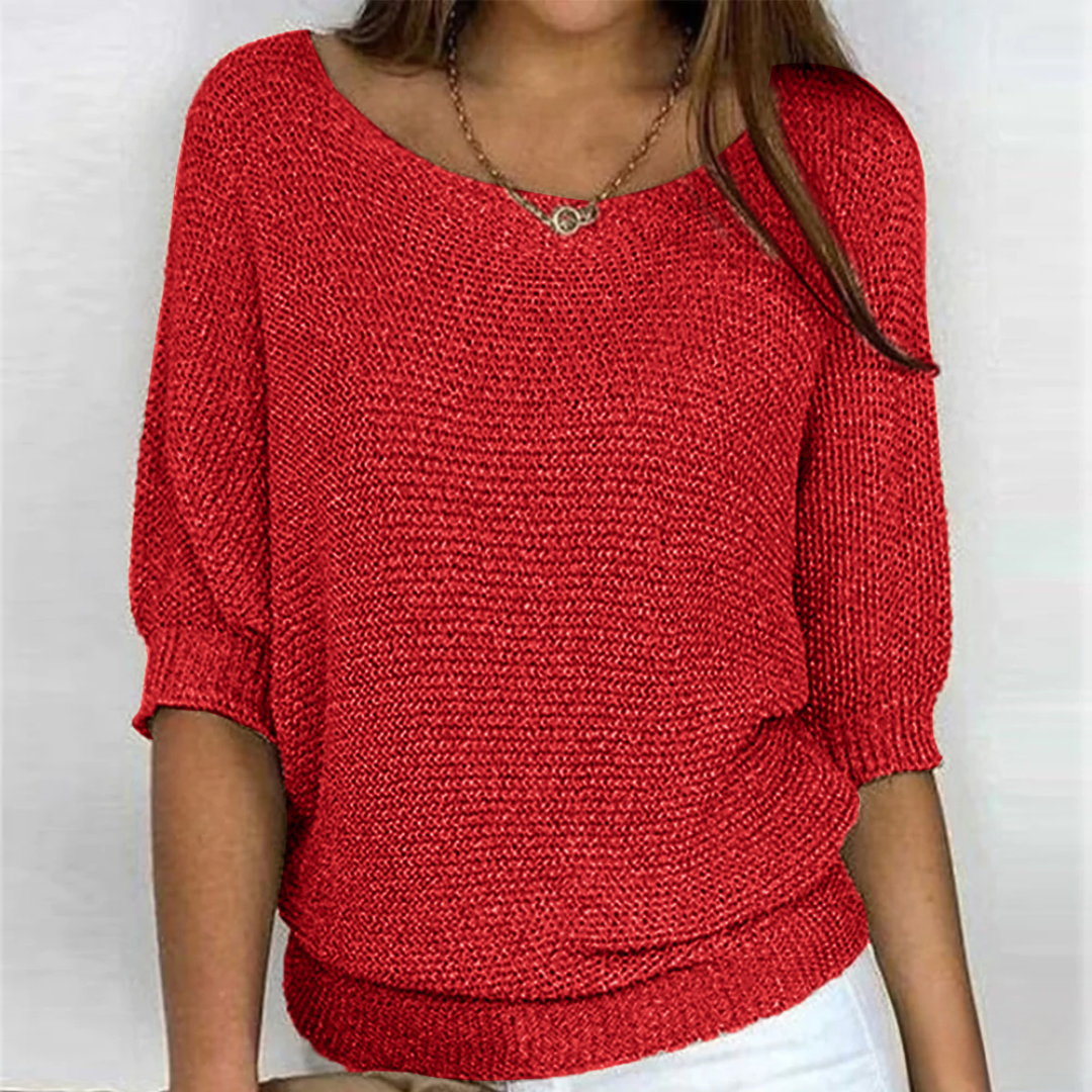 Elegant Sweater for Women with Cozy Knit Design – Versatile Fashion in Multiple Colors 1