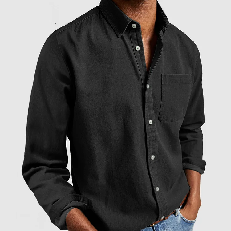 Men's Shirt with Breathable Fabric for Smart-Casual Wear – Timeless Design, Easy Care 4