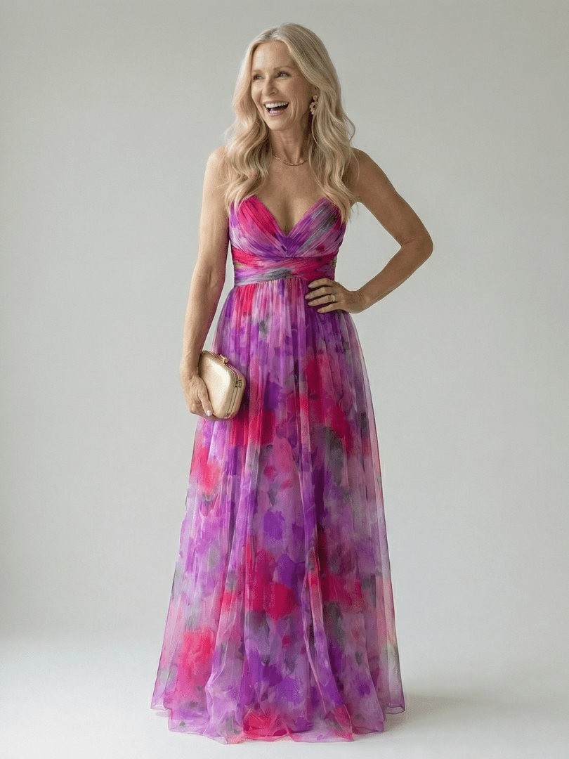 Soft Wrap Maxi Dress with Flowing Skirt – Lightweight Sleeveless Design – Casual Summer Style 7