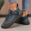 Comfort Support Sneakers with Breathable Leather and Shock Absorption – Easy On/Off Design 4