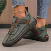Comfort Support Sneakers with Breathable Leather and Shock Absorption – Easy On/Off Design 5