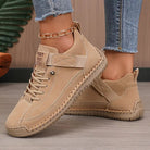 Comfort Support Sneakers with Breathable Leather and Shock Absorption – Easy On/Off Design 6