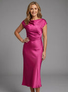 Elegant Strapless Formal Dress with Ruched Bodice and Floor-Length Silhouette – Soft Breathable Fabric 10