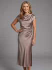 Elegant Strapless Formal Dress with Ruched Bodice and Floor-Length Silhouette – Soft Breathable Fabric 2