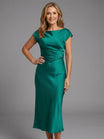 Elegant Strapless Formal Dress with Ruched Bodice and Floor-Length Silhouette – Soft Breathable Fabric 6
