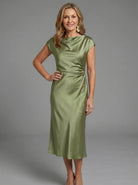 Elegant Strapless Formal Dress with Ruched Bodice and Floor-Length Silhouette – Soft Breathable Fabric 8