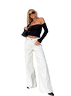 Flared Women’s Jeans with Belt Loops