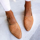 Handcrafted Moccasins with Ergonomic Flat Sole – Soft Leather Spring/Summer Sandals 3