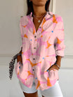 Ladies Floral Blouse with Button Front – Airy Summer Style 5