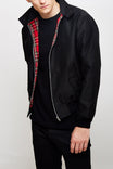 Men’s Bomber Jacket with Inner Pattern Lining