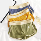 Men's Briefs with U-Shaped Pouch Support and Breathable Mesh – 3-Pack Ultra-Soft Cotton Underwear 1