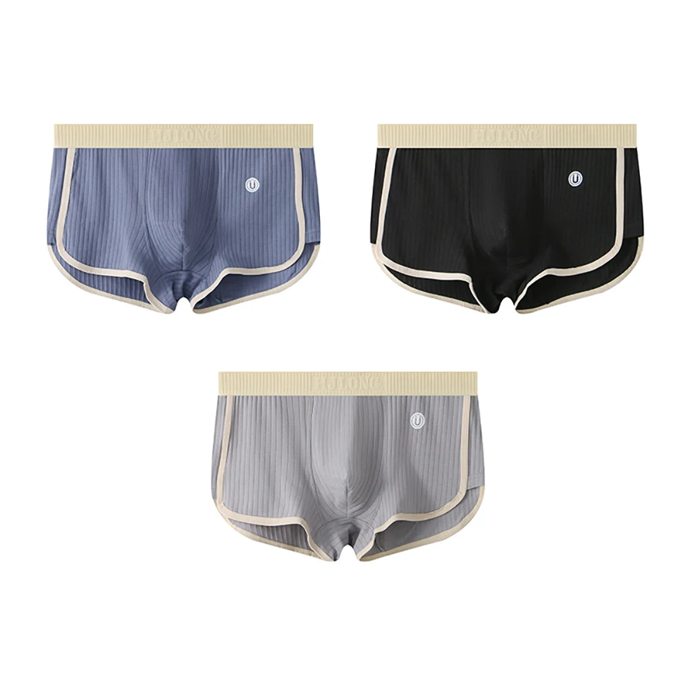 Men's Briefs with U-Shaped Pouch Support and Breathable Mesh – 3-Pack Ultra-Soft Cotton Underwear 5