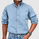 Men's Button-Down Dress Shirt with Comfortable Fit – Classic Style for Office and Casual Wear 5