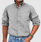 Men's Button-Down Dress Shirt with Comfortable Fit – Classic Style for Office and Casual Wear 7