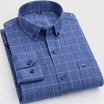 Men’s Cotton Checked Shirt with Long Sleeves