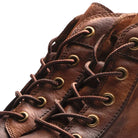Men's High-Top Boots with Sturdy Sole – Genuine Leather Urban Outdoor Footwear – Black Brown Options 5