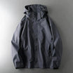Men’s Hooded Jacket with Zip Closure