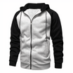 Men’s Hoodie with Zip-Up Closure