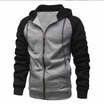 Men’s Hoodie with Zip-Up Closure