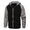 Men’s Hoodie with Zip-Up Closure