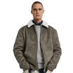 Men’s Jacket with Shearling Collar