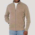 Men's Jacket with Zipper - Lightweight Casual Design for Spring - Versatile Comfort Fit 3