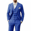 Men's Linen 3-Piece Suit for Wedding featuring a breathable tailored fit, classic two-button jacket, stylish vest, and flat-front pants, perfect 5