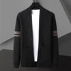 Men’s Long-Sleeve Cardigan with Button Closure