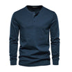 Men's Long Sleeve Button-Up Shirt with Comfortable Fit – Casual Style for Everyday Wear 0