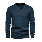 Men's Long Sleeve Button-Up Shirt with Comfortable Fit – Casual Style for Everyday Wear 0