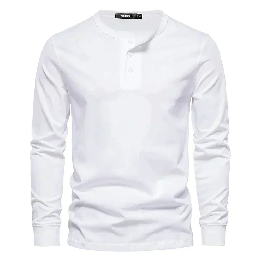 Men's Long Sleeve Button-Up Shirt with Comfortable Fit – Casual Style for Everyday Wear 4