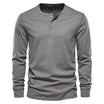 Men's Long Sleeve Button-Up Shirt with Comfortable Fit – Casual Style for Everyday Wear 6