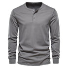 Men's Long Sleeve Button-Up Shirt with Comfortable Fit – Casual Style for Everyday Wear 6