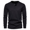 Men's Long Sleeve Button-Up Shirt with Comfortable Fit – Casual Style for Everyday Wear 7