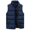 Men's puffer vest featuring quilted insulation, a modern design for layering, and durable zippers for enhanced functionality. 2