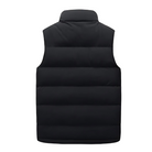 Men's puffer vest featuring quilted insulation, a modern design for layering, and durable zippers for enhanced functionality. 5
