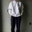 Men’s Quarter Zip Sweatshirt With Crest Detail