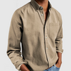 Men's Shirt with Breathable Fabric for Smart-Casual Wear – Timeless Design, Easy Care 1