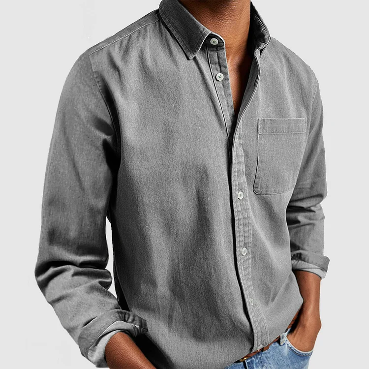 Men's Shirt with Breathable Fabric for Smart-Casual Wear – Timeless Design, Easy Care 3