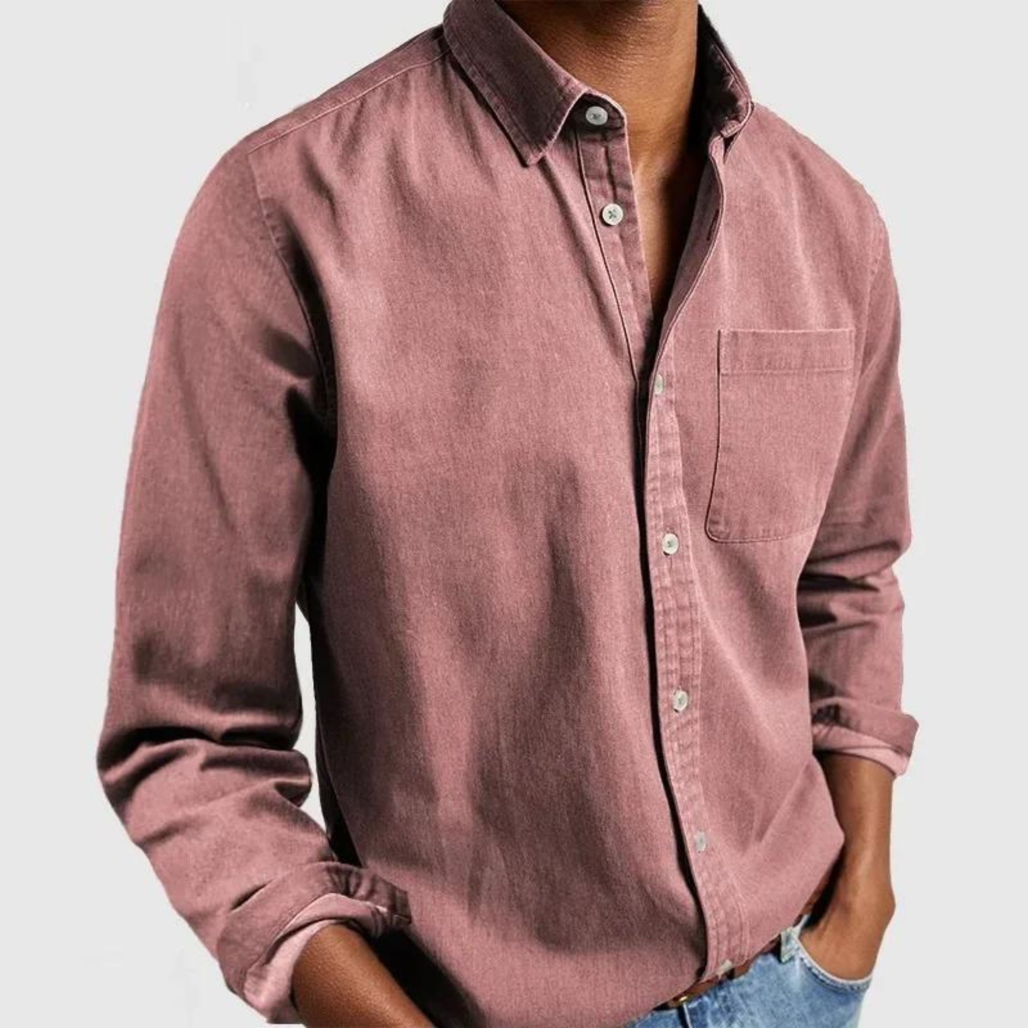 Men's Shirt with Breathable Fabric for Smart-Casual Wear – Timeless Design, Easy Care 8