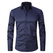 Men’s Shirt with Collar and Button Closure
