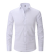 Men’s Shirt with Collar and Button Closure