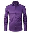 Men’s Shirt with Collar and Button Closure