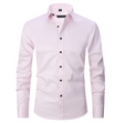 Men’s Shirt with Collar and Button Closure