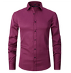 Men’s Shirt with Collar and Button Closure