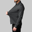 Men's Shirt with Long Sleeves and Button Closure