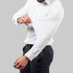Men's Shirt with Long Sleeves and Button Closure