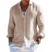 Men's Shirt with Relaxed Fit and Comfortable Material – Casual Button-Up Style 6